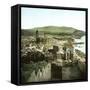 Panorama of Malaga (Spain)-Leon, Levy et Fils-Framed Stretched Canvas