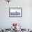 Panorama of Manhattan with Brooklyn-Markus Bleichner-Framed Art Print displayed on a wall