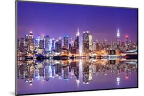 Panorama of Midtown New York City-SeanPavonePhoto-Mounted Photographic Print