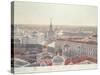 Panorama of Moscow, Depicting the Former Senate Palace-null-Stretched Canvas