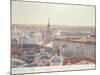 Panorama of Moscow, Depicting the Former Senate Palace-null-Mounted Giclee Print