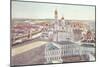 Panorama of Moscow, Detail of the Kremlin Cathedrals, 1819-Gadolle-Mounted Giclee Print