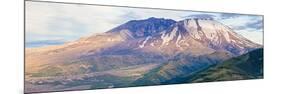 Panorama of Mount St. Helens Showing the Blowout-Michael Qualls-Mounted Photographic Print