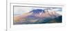 Panorama of Mount St. Helens Showing the Blowout-Michael Qualls-Framed Photographic Print