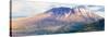 Panorama of Mount St. Helens Showing the Blowout-Michael Qualls-Stretched Canvas
