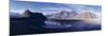 Panorama of Mountains Reflected in the Water of the Indus River, Skardu, Baltistan, Pakistan, Asia-Ursula Gahwiler-Mounted Photographic Print