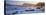 Panorama of Muizenburg, False Bay, Cape Town, South Africa-Peter Adams-Stretched Canvas
