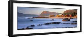 Panorama of Muizenburg, False Bay, Cape Town, South Africa-Peter Adams-Framed Photographic Print