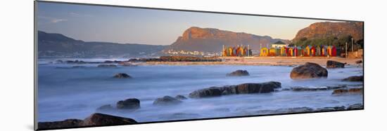 Panorama of Muizenburg, False Bay, Cape Town, South Africa-Peter Adams-Mounted Photographic Print