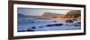 Panorama of Muizenburg, False Bay, Cape Town, South Africa-Peter Adams-Framed Photographic Print