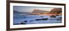 Panorama of Muizenburg, False Bay, Cape Town, South Africa-Peter Adams-Framed Photographic Print