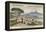 Panorama of Naples and Vesuvius-null-Framed Stretched Canvas