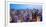 Panorama of New York City in Midtown Manhattan. Low Color Saturation-Sean Pavone-Framed Photographic Print