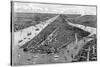 Panorama of New York, USA, 1892-Berteault-Stretched Canvas