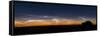 Panorama of Noctilucent Clouds in Alberta, Canada-Stocktrek Images-Framed Stretched Canvas