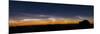 Panorama of Noctilucent Clouds in Alberta, Canada-Stocktrek Images-Mounted Photographic Print