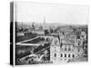 Panorama of Paris, France, Late 19th Century-John L Stoddard-Stretched Canvas