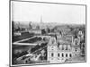 Panorama of Paris, France, Late 19th Century-John L Stoddard-Mounted Giclee Print