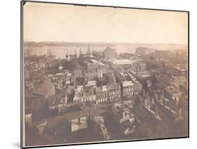 Panorama of Philadelphia, East-Southeast View, 1870-null-Mounted Giclee Print