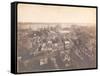 Panorama of Philadelphia, East-Southeast View, 1870-null-Framed Stretched Canvas