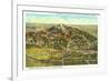 Panorama of Pike's Peak Region, Colorado-null-Framed Premium Giclee Print