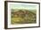 Panorama of Pike's Peak Region, Colorado-null-Framed Art Print