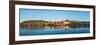 Panorama of Prague: Gradchany (Prague Castle), St. Vitus Cathedral and Charles Bridge over Vltava R-f9photos-Framed Photographic Print