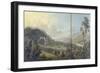 Panorama of Rheola (W/C on Card)-Thomas Hornor-Framed Giclee Print