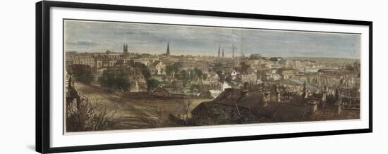 Panorama of Richmond-null-Framed Premium Giclee Print