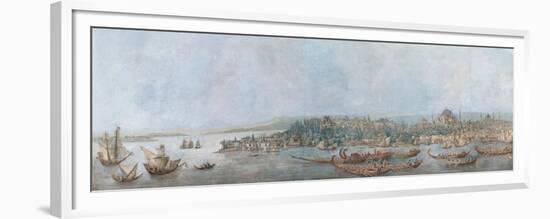 Panorama of Sarayburnu, Late 18th Cent.-Louis-François Cassas-Framed Premium Giclee Print