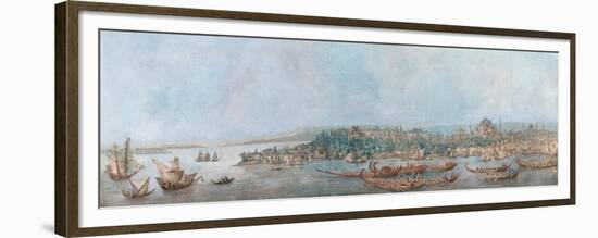 Panorama of Sarayburnu-Louis-Francois Cassas-Framed Premium Giclee Print