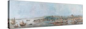 Panorama of Sarayburnu-Louis-Francois Cassas-Stretched Canvas