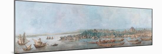 Panorama of Sarayburnu-Louis-Francois Cassas-Mounted Giclee Print