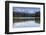 Panorama of Scott Lake and the Sisters Mountains, East Cascades Oregon-Michael Qualls-Framed Photographic Print