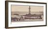 Panorama of St. Nazaire-null-Framed Art Print