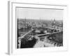 Panorama of Stockholm, Sweden, Late 19th Century-John L Stoddard-Framed Giclee Print