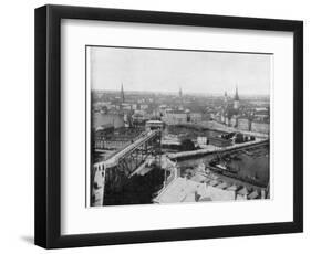 Panorama of Stockholm, Sweden, Late 19th Century-John L Stoddard-Framed Giclee Print