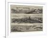 Panorama of Sveaborg and Helsingfors, Russian Fortifications in the Baltic Sea-null-Framed Giclee Print