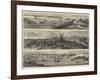 Panorama of Sveaborg and Helsingfors, Russian Fortifications in the Baltic Sea-null-Framed Giclee Print