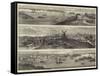 Panorama of Sveaborg and Helsingfors, Russian Fortifications in the Baltic Sea-null-Framed Stretched Canvas