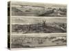 Panorama of Sveaborg and Helsingfors, Russian Fortifications in the Baltic Sea-null-Stretched Canvas