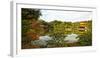 Panorama of Temple of the Golden Pavilion, Kyoto, Japan-Sheila Haddad-Framed Photographic Print