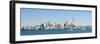 Panorama of the Auckland City Skyline, Auckland, North Island, New Zealand, Pacific-Matthew Williams-Ellis-Framed Photographic Print