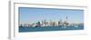 Panorama of the Auckland City Skyline, Auckland, North Island, New Zealand, Pacific-Matthew Williams-Ellis-Framed Photographic Print