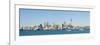 Panorama of the Auckland City Skyline, Auckland, North Island, New Zealand, Pacific-Matthew Williams-Ellis-Framed Photographic Print