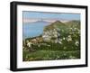 Panorama of the Castello Di Barbarossa, Capri, Italy, Early 20th Century-null-Framed Giclee Print