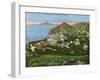 Panorama of the Castello Di Barbarossa, Capri, Italy, Early 20th Century-null-Framed Giclee Print