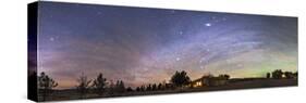 Panorama of the Celestial Night Sky in Southwest New Mexico-Stocktrek Images-Stretched Canvas