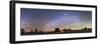 Panorama of the Celestial Night Sky in Southwest New Mexico-Stocktrek Images-Framed Photographic Print