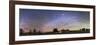 Panorama of the Celestial Night Sky in Southwest New Mexico-Stocktrek Images-Framed Photographic Print